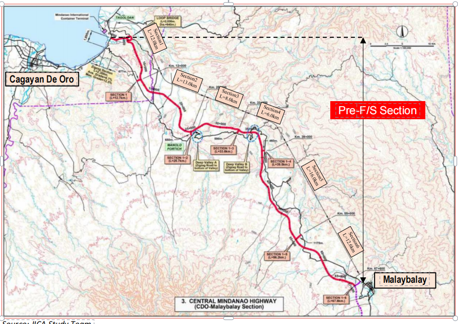 Multi-pronged issues raised vs proposed 65-km CDO-Malaybalay highway