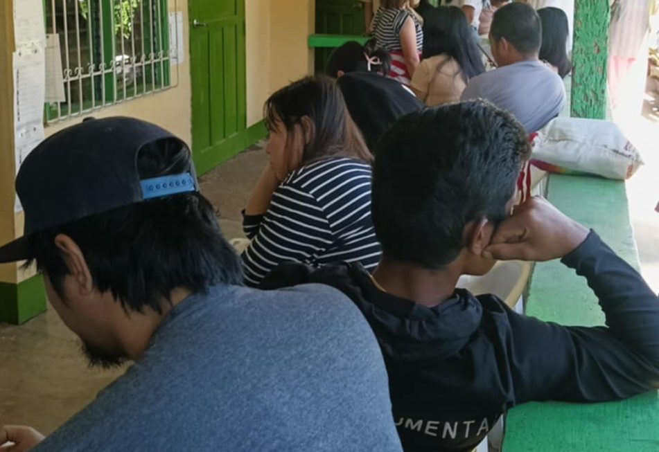 Machine malfunctions in a precinct in Kalilangan