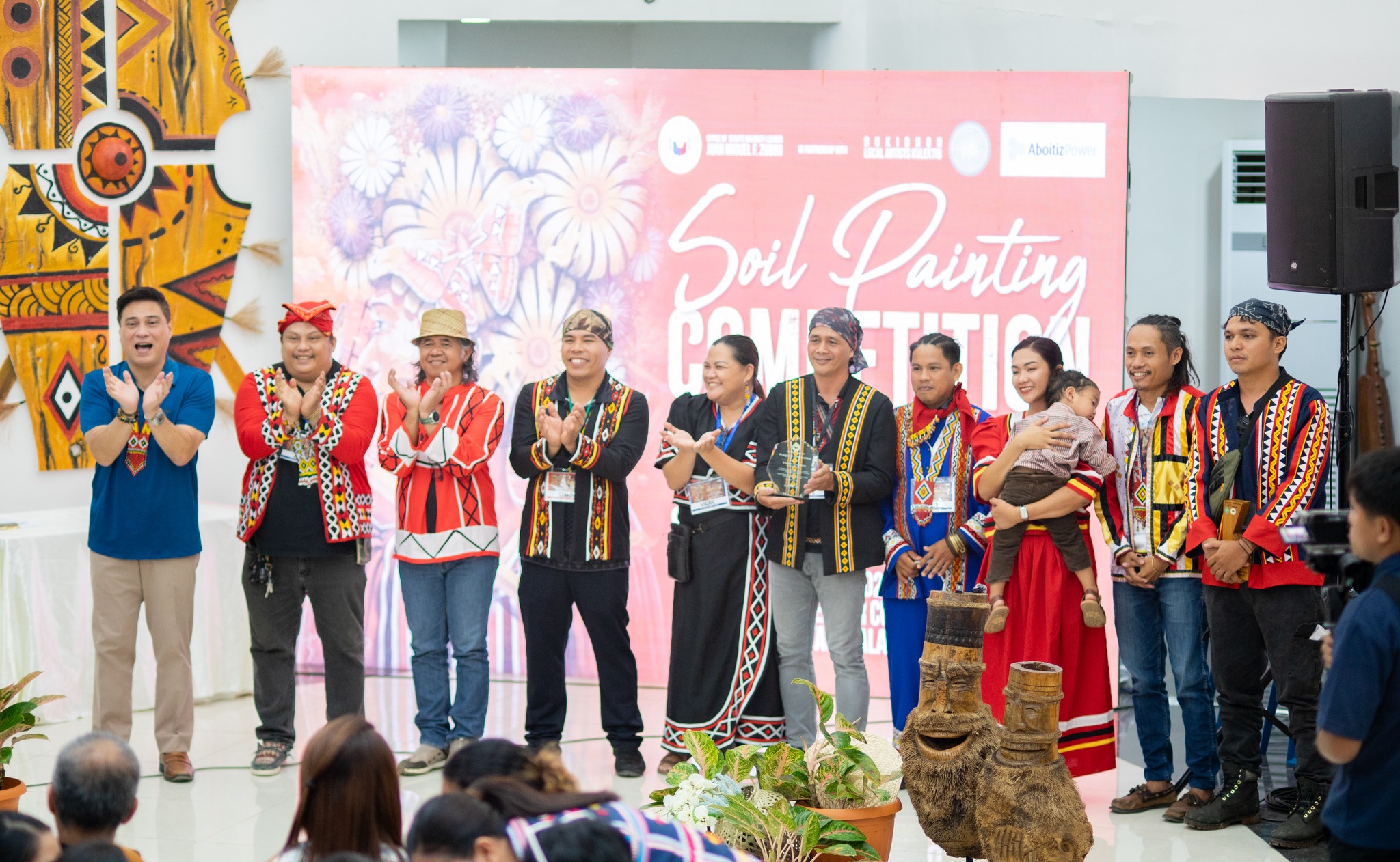 Bukidnon Artists Shine in First-Ever Kaamulan Soil Painting Competition