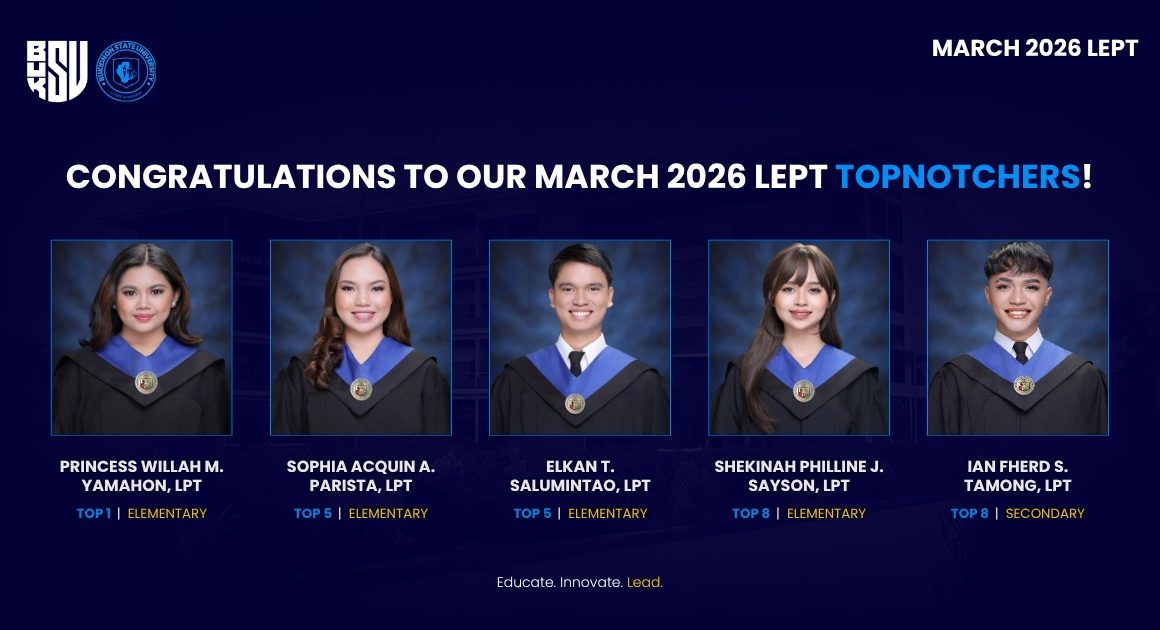 Bukidnon produces 8 topnotchers in LET March 2026 exams